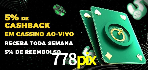 Promoções do cassino ao Vivo 778pix
